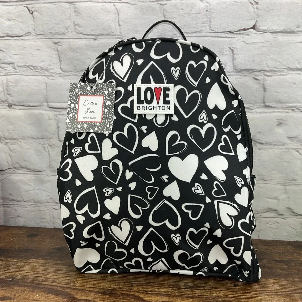 Brighton Limited Edition Hearts A Flutter Endless Love Backpack‎ Retail:$150 NWT